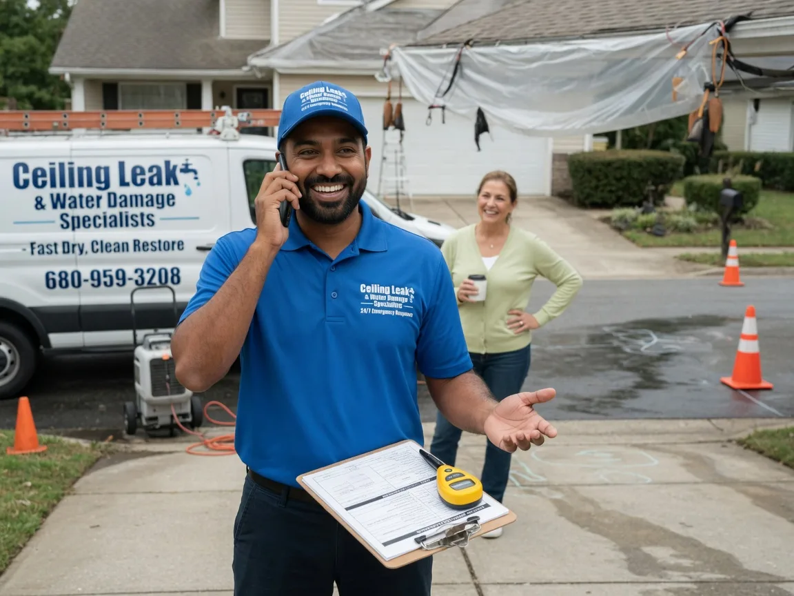 Ceiling Leak Cleanup Scotts Hill, TN FAQs