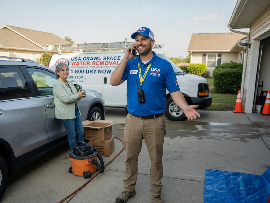 Crawl Space Water Removal Scotts Hill, TN FAQs